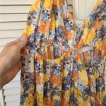 Abercrombie & Fitch  Yellow Floral Maxi Dress Photo 2