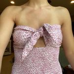 Windsor Floral Smocked Tie Front Mini Dress Photo 2