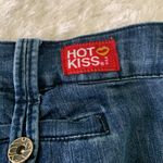Hot Kiss Bermuda Shorts Sz 13 Low Rise Stretch Denim Photo 4