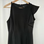 Lulu's One Shoulder Ruffle Maxi Dress in Black Size Medium Photo 1