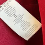 Michael Kors MICHAEL  Dress Deep Red Long Sleeves Swiss Dot Lined Dress Sz 10 NWT Photo 9