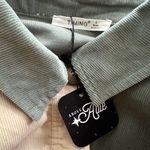 New oversized Corduroy Color Block Timing Shirt Jacket. Size M Photo 6