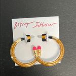 Betsey Johnson  | Gold Pencil Bracelet & Earrings Set ✏️🍎 Photo 4