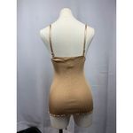 Women’s BCBG Maxazria Gold Silk TankTop Size M/L Photo 4