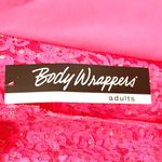 Body Wrappers Drapey Lace Panel Tunic Top Sparkly Rose Pink M #629 Praise Dance Photo 7