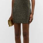 Alice + Olivia Black Silver Darina Embellished Tank Mini Dress Size XS Photo 0