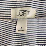 Loft Ann Taylor seersucker striped skirt. Photo 4