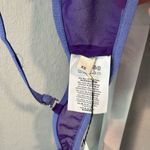 Dries Van Noten  Cutie‎ Fitted Sheer Mesh Bra Top Purple Blue XS Photo 6