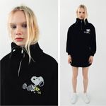 ZARA X PEANUTS LIMITED EDITION WOMENS TUNIC SWEATSHIRT Photo 1