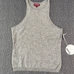 Staud Women’s Heather Gray Ayana Tank Top Size XS Photo 4