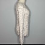 Buffalo David Bitton Peach White Knit Fuzzy Mohair Sweater Medium Photo 4