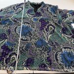 Maggie Barnes Colorful Floral Paisley Pullover 3/4 Sleeve Blouse Size 5X Photo 8