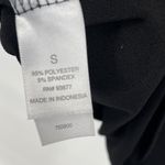 Bisou Bisou  MICHELE BOHBOT Black Long Sleeve Scoop Neck Top Size S Photo 3