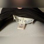 White House | Black Market  Ruffle Slip Evening Black Dress with Bow Photo 6