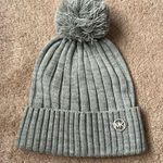 Michael Kors  Gray Knit Pom Beanie Photo 0
