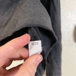 Aerie  Lightweight Long Sleeve Gray Cropped High Neck Shirt Size Small Photo 10