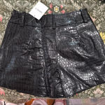 Forever 21  Leather Faux Skort Photo 1