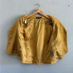 Ellen Tracy  Mustard Tweed Short Sleeve Blazer Size 10 Photo 6