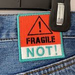 Tory Burch Cropped High Rise Straight Jeans size 29 Button Fly Photo 7