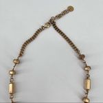 Stella & Dot J. Crew Olivia Bib Necklace‎ Statement Faceted Epoxy Orange Gold Preppy Photo 8