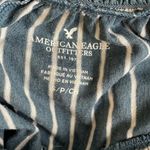 American Eagle Off Shoulder Striped Top Photo 3