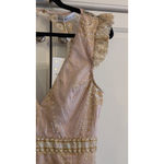 Hello Molly Women's  Pink Gold Sequin Mini Dress M Photo 3