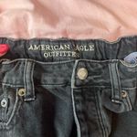 American Eagle  Outfitters Black Distressed Mini Skirt Photo 2