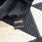 SALONI Black Opal Draped Front Mini Dress Size 10 Photo 8