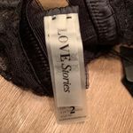 LOVE Stories Intimates Poppy Lace Bralette Black Size M Photo 5