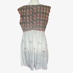 Ivy Jane Ivy‎ Jane Red and White Embroidered Bird Blouse Sz S Photo 3