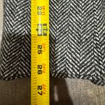 Ralph Lauren Vintage Lauren Wool Herringbone Blazer Size 12 Black White Classic Photo 15