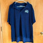 Taylor Swift 3XL Navy Blue Terry Cloth Polo Shirt Last Great American Dynasty Photo 0