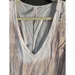 Blue Blush  Boho Tie-Dye Long Sleeve Dress Photo 5