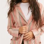 Free People simply stripe oversized blazer Photo 5
