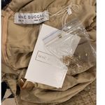 Mac Duggal NWT  Gold Beaded Cap Sleeve V Neck 5625 Column Gown Photo 8