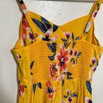 Old Navy Tiered Cami Dress Yellow Floral XS Photo 7