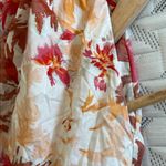 Abercrombie & Fitch Emerson Poplin Puff Sleeve Dress Mini Floral Sz Med Tall Photo 8