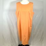 Sag Harbor  bright orange sheath dress size 16 Photo 1