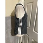Adidas Tank Top Womens Small Gray AEROREADY Primegreen 3-Stripes Athletic Gym Photo 1