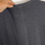 NWT Astra Signature Knit Ribbed Black MIDI Short Sleeve Side Slit Dress Size 18 Photo 6