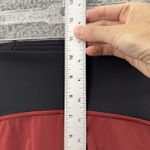 Lululemon Train Times Shorts High Rise 6" Maroon Black Athletic Biker Women's 6 Photo 7