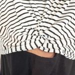 Bailey 44 Striped Cutout Bodycon Dress Black White Business Casual Party Size XS Photo 5