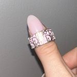 Christian Dior Vintage Pink Dior Ring Photo 0