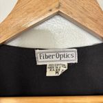 Vintage 1990s Black/Brown Beaded Cropped Vest Size M Black Size M Photo 2