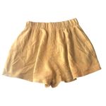 The Salty Babe Womens French Terry Shorts Pull On Lounge Yellow S Photo 1