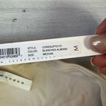 Susana Monaco Size Medium Core Tube Top in Blanched Almond NWT Photo 7