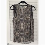 Haute Hippie Silk Snake Print Studded Top Photo 1