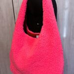 Handmade Hot Pink Sherpa Tote Bag Photo 3