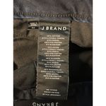 J Brand  Mid Rise Skinny Jeans Dark Blue Denim Ankle Zippers Size 24 Photo 6