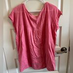 Eileen Fisher  100% Linen Pink Women’s Blouse Photo 4